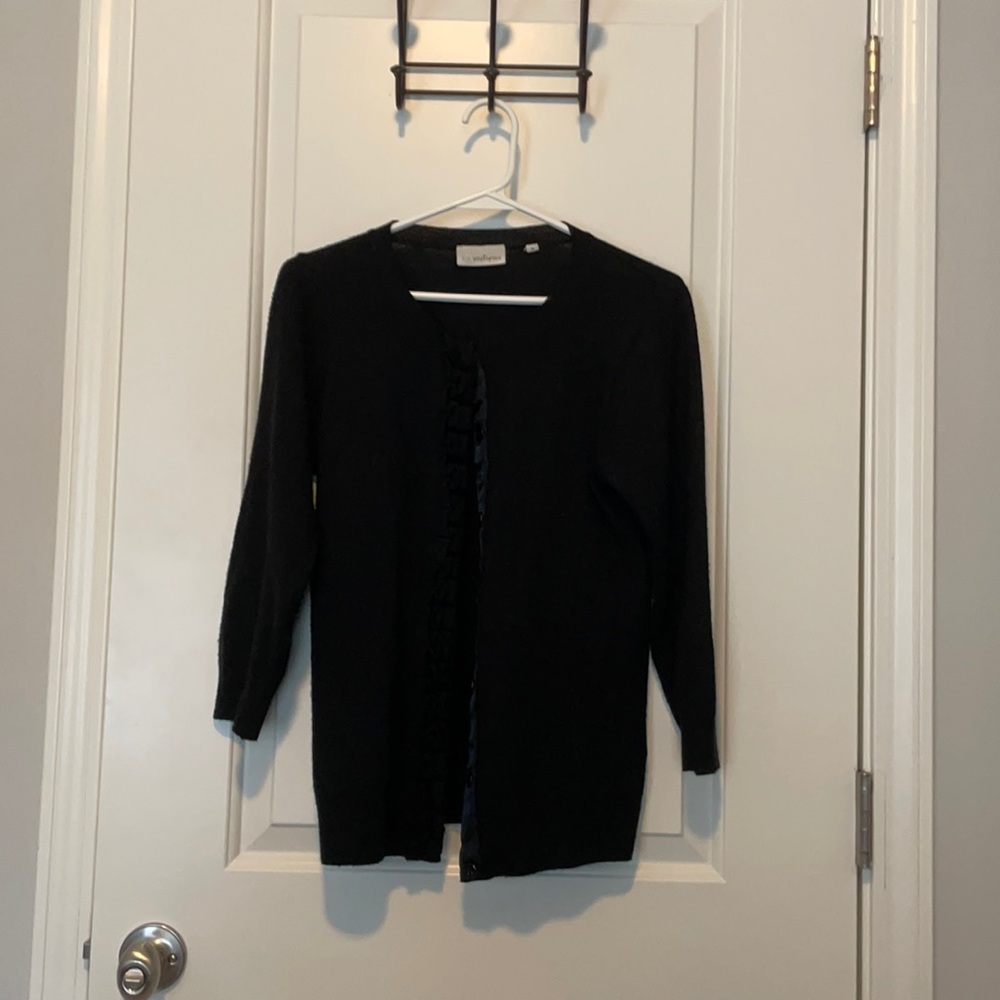 Button down sweater